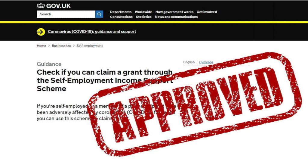 Self-Employment Income Support Scheme Grant Extension.